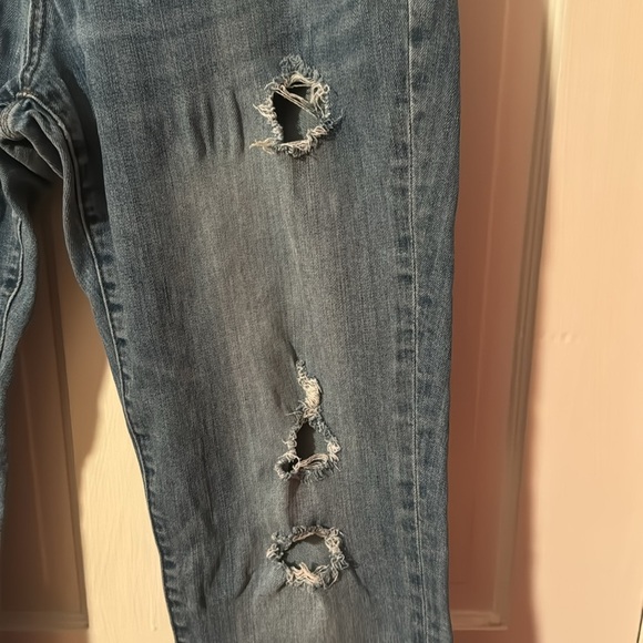 COPY - Kut From The Kloth Low Ride Distressed Women's Jeans Size 12 - Picture 7 of 14